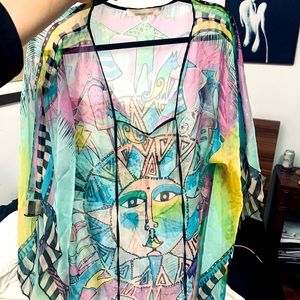 Colorful Sun Beach Coverup from DressingRoom